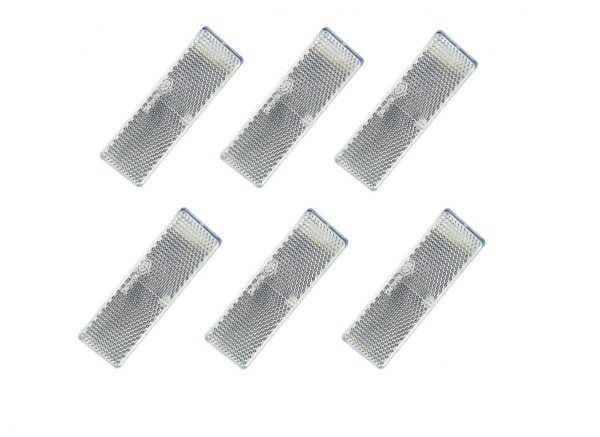 trailer reflectors 6x86x30 White