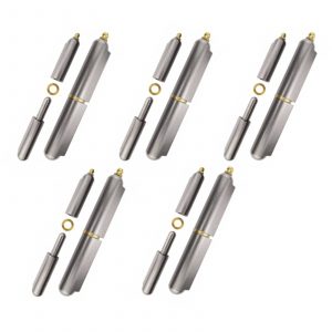 10 x bullet weldable weld on pin hinges steel pin Greasable