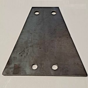 Trailer Weld On 8mm Mounting Plate