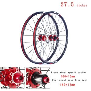 27.5 inch Thru Axle bike Wheels carbon hub pair