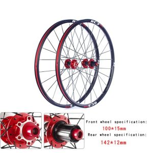 29 inch Thru Axle bike Wheels carbon hub pair