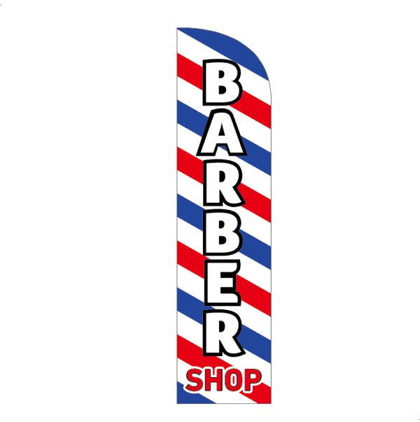 Barber shop Flag Feather