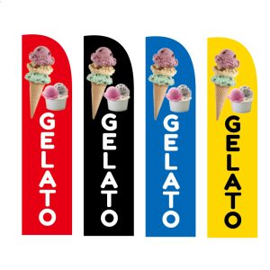 Gelato Flags Feather
