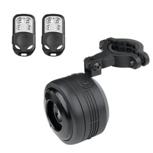 Black Electric Bicycle Bell