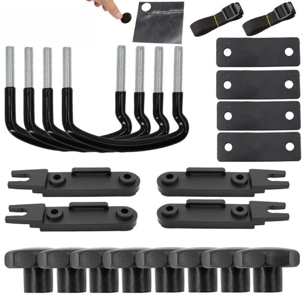 U-Bolts Clamp Stainless Steel Universal Roof Box Car Mounting Kit