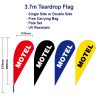 Motel Flag Teardrop Flags-L