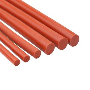 Red Solid Silicone Sealing Strip