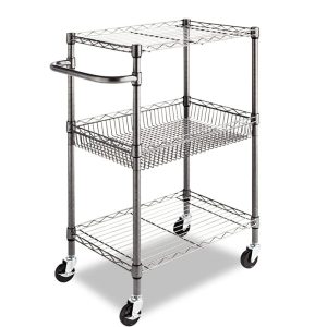 3 Tiers Wire Shelf Cart