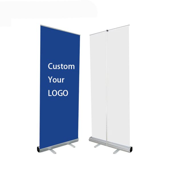 Custom Poster LOGO Display Roll Up Stand Portable Advertising PVC ...