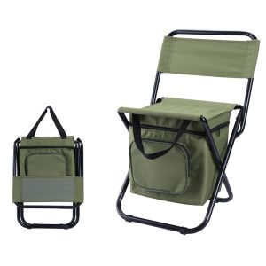 Outdoor Folding Chair Ice Cooler