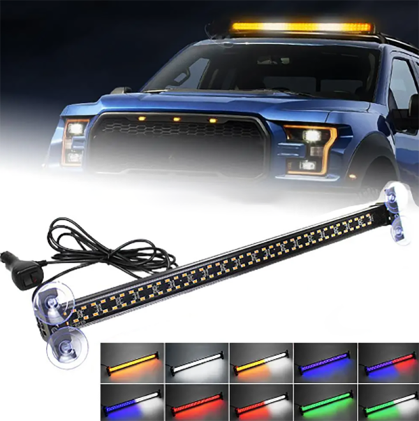 Automotive Universal LED Bar Light Single Row Light Roof Light ...