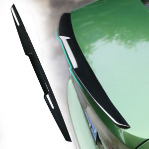 120cm Universal Car Rear Roof Lip Spoiler Tail Trunk Wing Sticker TPU Rubber