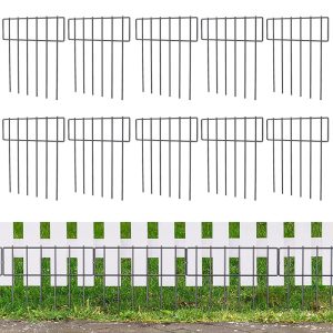 10pcs Animal Barrier Wire Fence Garden Rustproof Wire