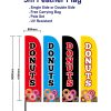Donuts Feather Flag 5M