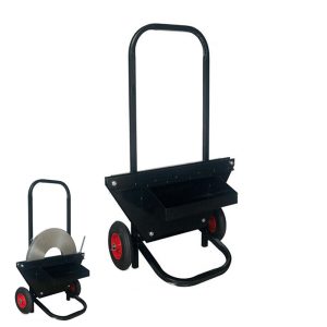 Metal Strapping Trolley Dispenser Cart