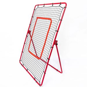 Pitch Back Net Baseball Softball Lacrosse Rebounder Pitching and Throwing Practice Partner Adjustable Angle