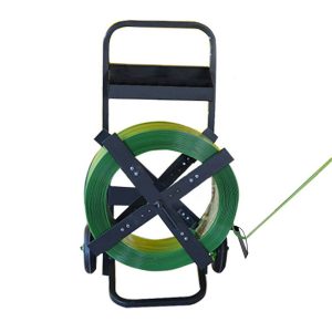 Portable Strap Trolley Dispenser with wheels