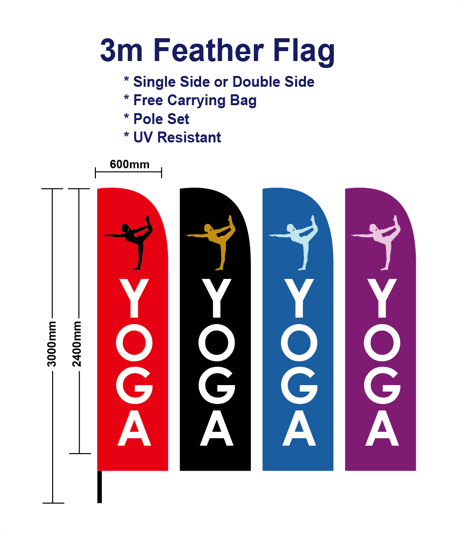 Yoga Flag 3M