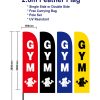 Gym flag Fitness flags Feather 2.6m