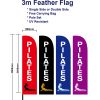 Pilates flag 3m