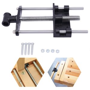 7 inch Wood Working Bench Vice Woodworking Table Vice Woodstock Cabinet Maker's Front Vise