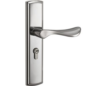 Door Lock Door Handle Latch Stainless Steel Lever Lock Set Latch and Keys