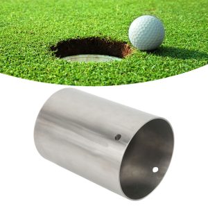 Golf Cup Golf Hole Cup Stainless Steel Golf Putting Green Hole Cups for Outdoor