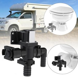 RV Toilet Solenoid Valve Siphon Breaker Replace High Quality Spare Parts for Marine RV