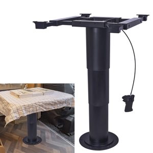 Telescopic Table Leg Adjustable Height Table Leg & Turntable Sliding System for Caravan RV