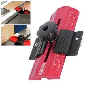 Thin Rip Table Saw Jig Module Slicing Positioned Contour Gauge