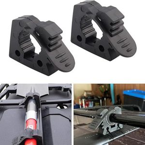 2pcs Quick Fist Clamp Car Rubber Clamps Shovel Holder Mount Quick-Release Clamp 25-40mm Hose Clamp Lightweight