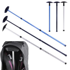 64cm-132cm Golf Bag Support Rod Golf Travel Bag Stiff Arm Golf Club Support Protector Pole