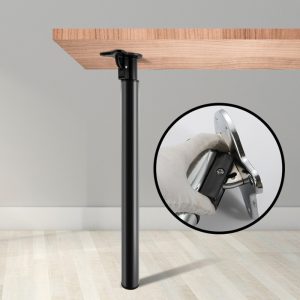 Adjustable Height 70-120cm Folding Table Leg Kitchen Worktop Desk Leg