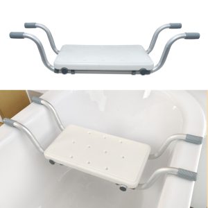 Adjustable Bathtub Bench Aluminium Bath Bench Bath Seat Bathtub Tray Stool Elderly