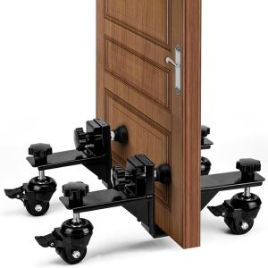 Door Installation Tool Kit for 1" to 2-3/8" Prehung Slab Doors Adjustable Door Dolly