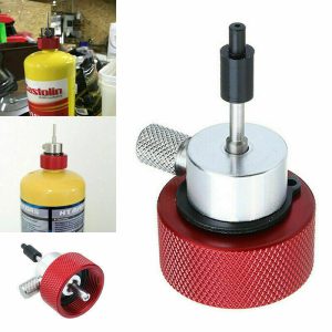 Airsoft Fill Adapter Propane Filling Refill Adapter for Green Gas Tank Silicone Oil Port