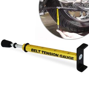 Belt Tension Gauge 10 Pound Universal Belt Driver Bikes Drive Belt Tensioner Tool for Harley Davidson