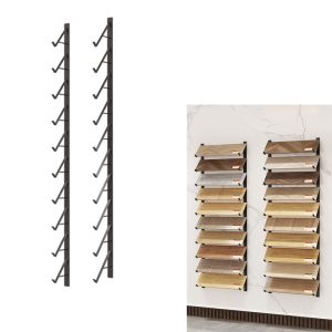 Retail Display Racks Wall-mounted Wooden Board Samples Rack