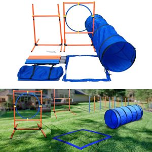 Dog Agility Equipment Obstacle Course Pet Training Supplies High Jump Training Pole Accessor