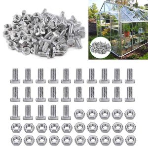 Greenhouse Nuts Bolts Set Cut Off Head for Repairing Greenhouse