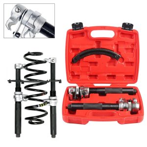 Heavy Duty Coil Spring Compressor Suspension Spring Clamp With Safety Bracket