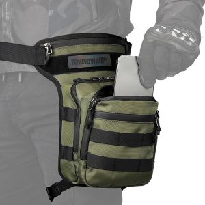 Multifunctional Motorcycle Drop Leg Bag Shoulder Bag Thigh Packs for Outdoor Travel