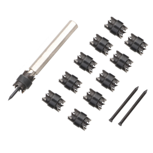 13pcs Double Sided Rotary Spot Weld Cutter Remover Drill Bits