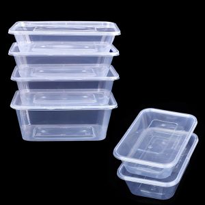 Rectangular Reusable Takeaway Food Container Box