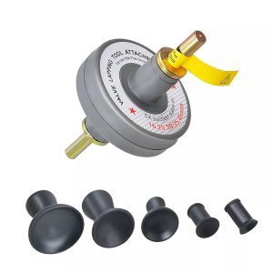 Valve Lapping Tool Attachment Kit Valve Lapper Drill Attachments with 5 Suction Plates for Drill Valve Grinding Engine