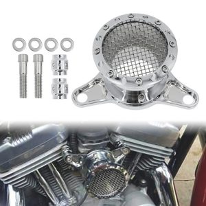 Velocity Motorcycle Air Cleaner Filter Intake System Kit for Harley