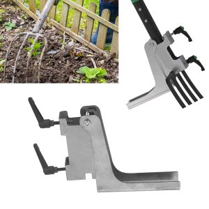 Weeder Assistant Garden Fork Spade Portable Digging Assistant Digging Planting Weeding Gardening Tool for Garden Yard