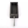 0.5kg-5kg Pure Graphite Ingot Mold With Handle Casting Crucible Melting Metal Gold Silver