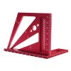 3D Multi Angle Measuring Ruler 22.5-90 Degree Metric Triangle Scribing Tool Woodworking Square Ruler