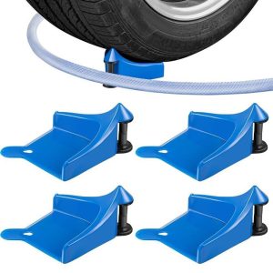 4pcs Car Hose Guide Tire Wheel Hose Roller Washing Pipe Tube Anti-pinch Detail Tools
